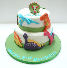 Dinosaur Birthday Cake on Its A Piece Of Cake Birthdays
